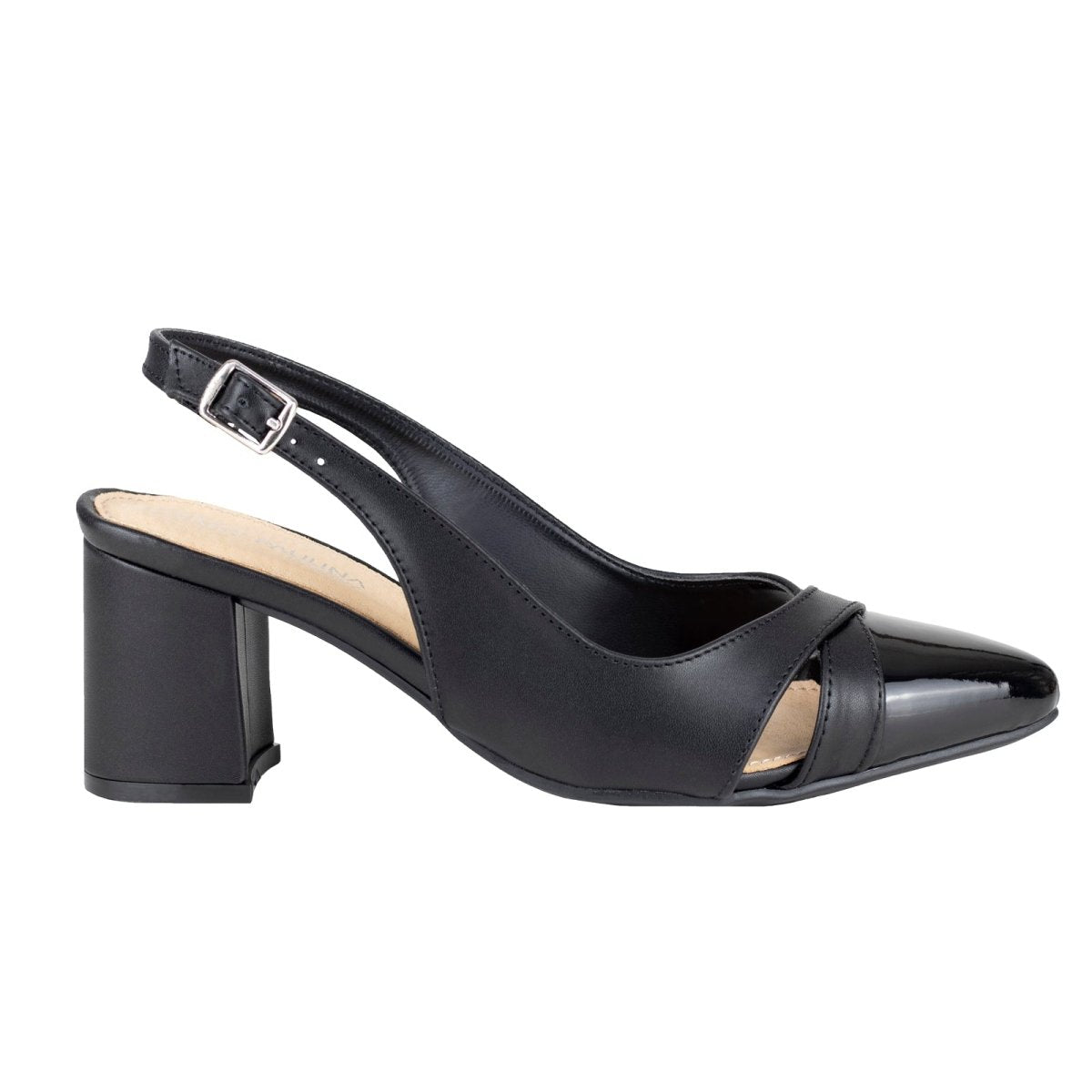 Zapatilla Confort Para Dama Lady Paulina 23711 Negro LP23711 - 220 - NNO - Roma Zapaterías
