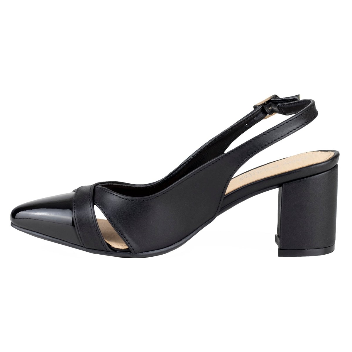 Zapatilla Confort Para Dama Lady Paulina 23711 Negro LP23711 - 220 - NNO - Roma Zapaterías