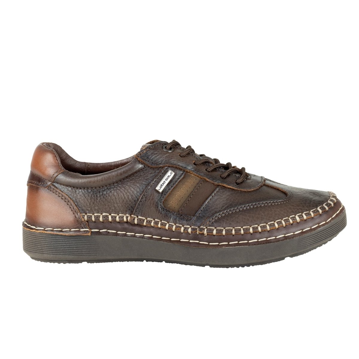 Zapato Casual Lobo Solo Para Hombre 8154 Tabaco LS8154 - 250 - HTB - Roma Zapaterías