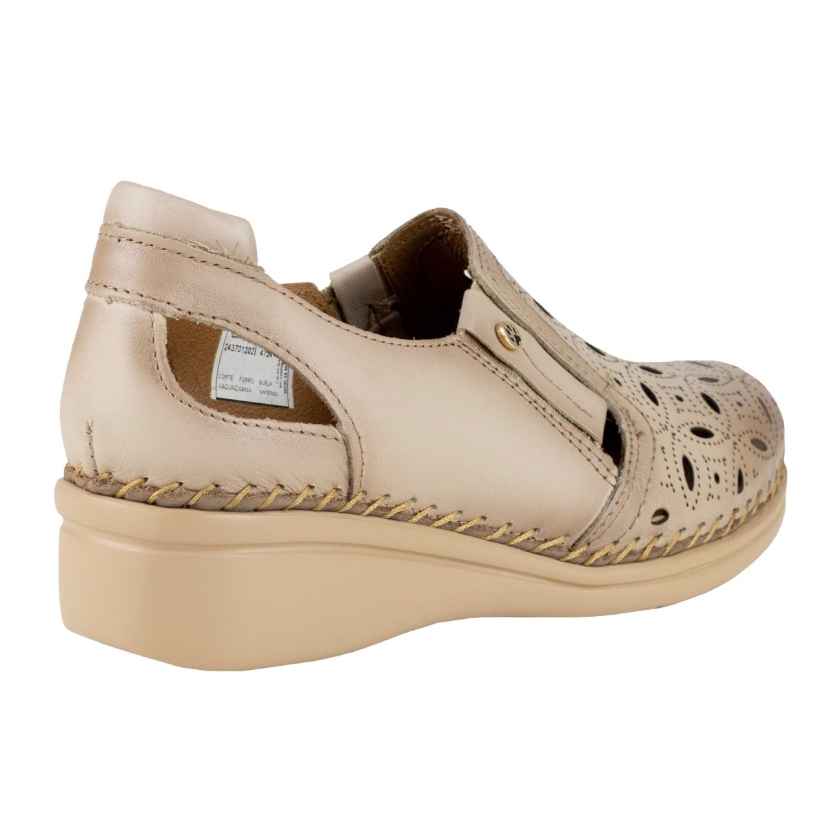 Zapato Casual Para Dama Lobo Solo 4724 Arena LS4724 - 220 - AAR - Roma Zapaterías