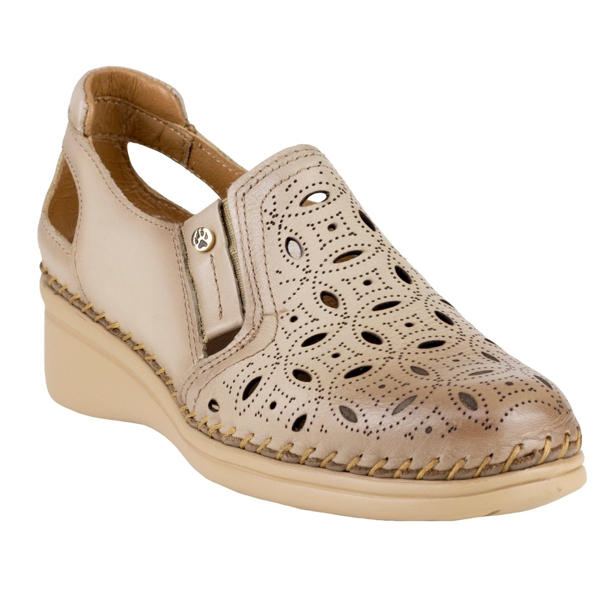 Zapato Casual Para Dama Lobo Solo 4724 Arena LS4724 - 220 - AAR - Roma Zapaterías