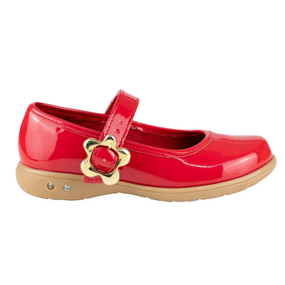 Zapato Casual Para Niña Chabelo C888 - A Charol Rojo 888A - 180 - CHJ - Roma Zapaterías