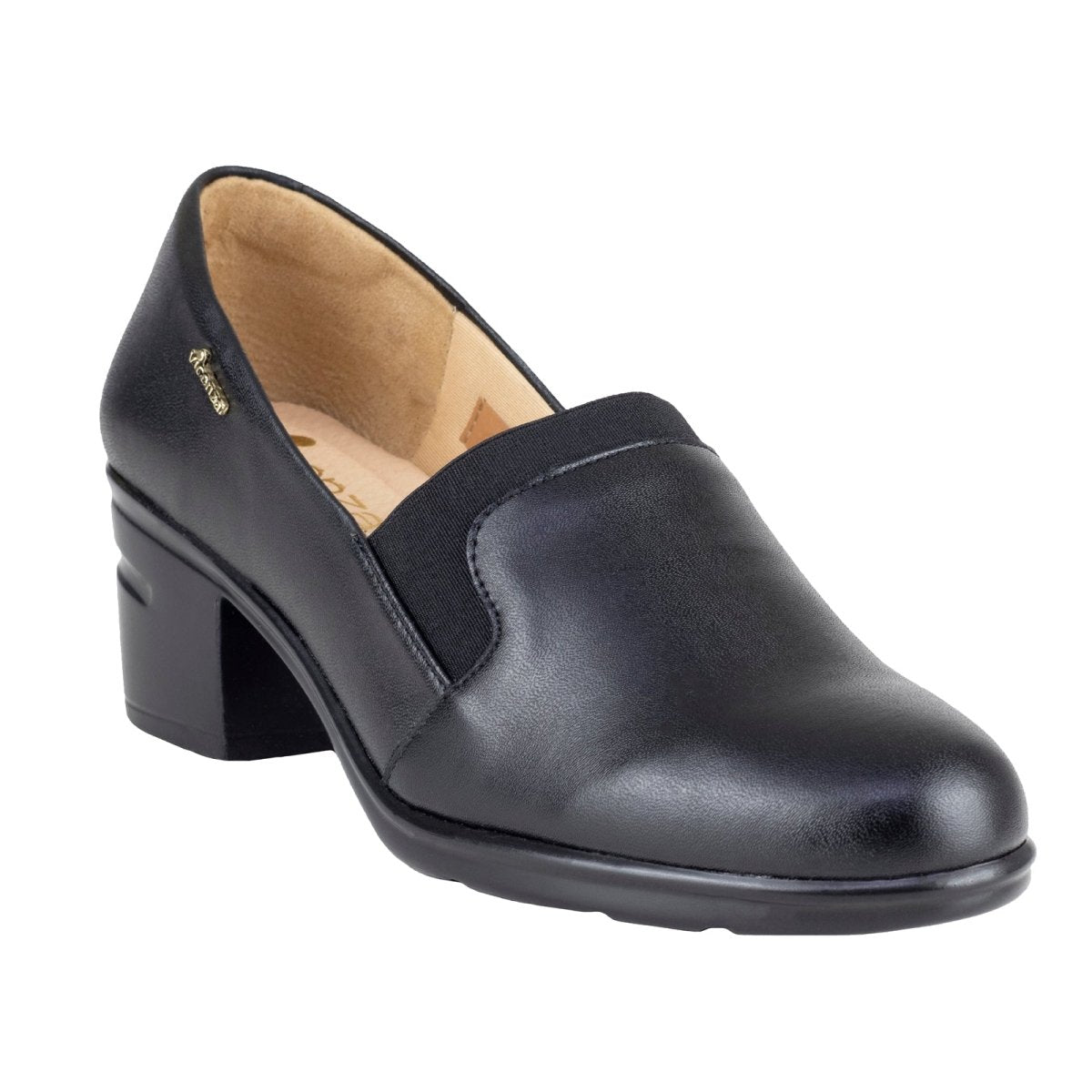 Zapato Con Tacon Para Mujer Vicenza 24104 Negro VZ24104 - 235 - NGR - Roma Zapaterías
