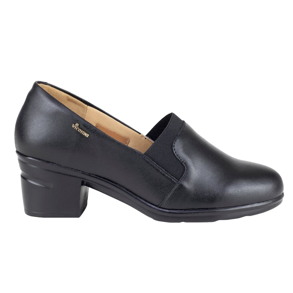 Zapato Con Tacon Para Mujer Vicenza 24104 Negro VZ24104 - 235 - NGR - Roma Zapaterías
