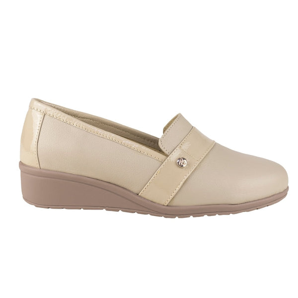 Zapato Confort Para Dama Capricho 6278 Hueso CP6278 - 220 - CAH - Roma Zapaterías