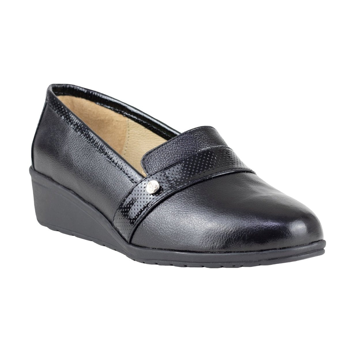 Zapato Confort Para Dama Capricho 6278 Negro CP6278 - 220 - CPN - Roma Zapaterías