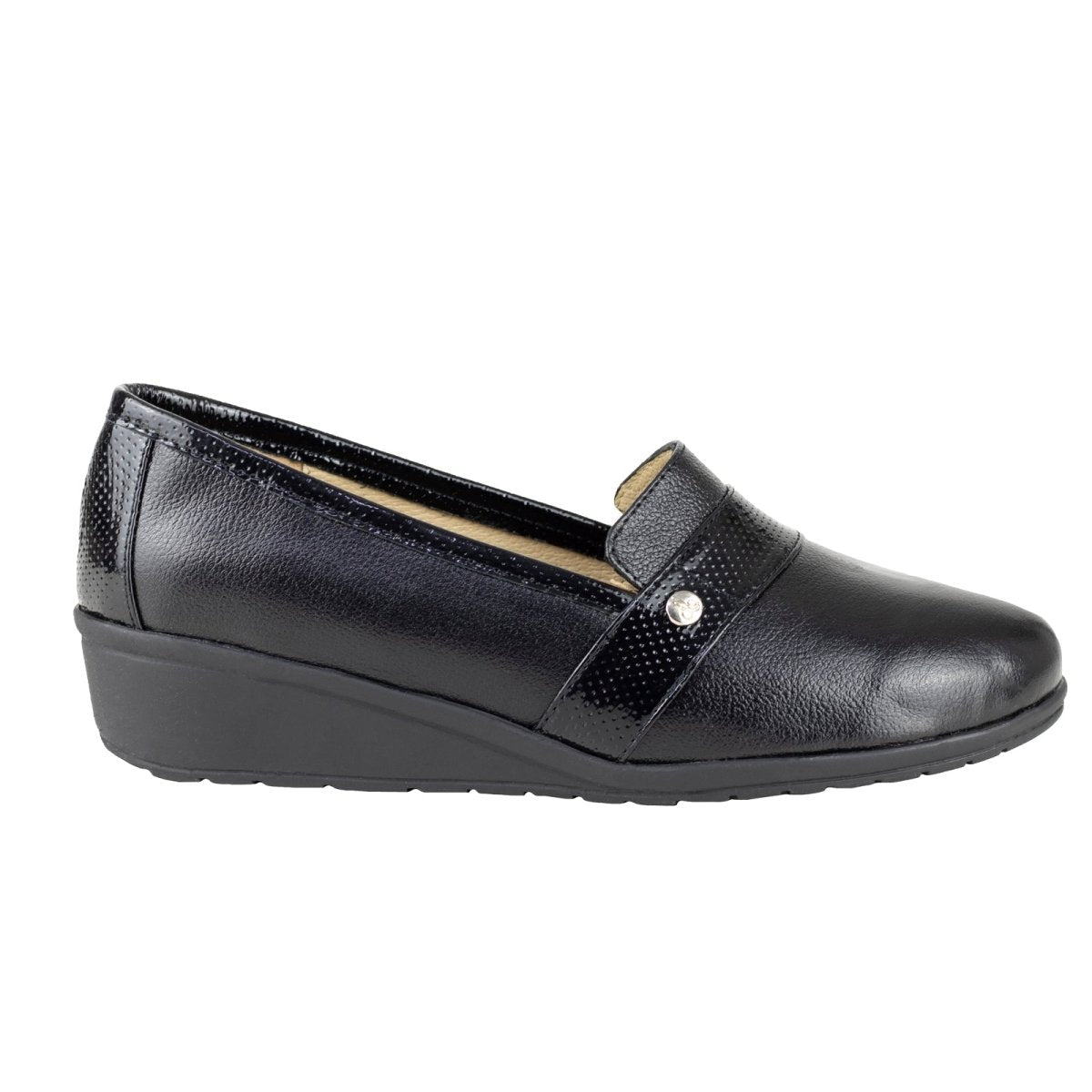 Zapato Confort Para Dama Capricho 6278 Negro CP6278 - 220 - CPN - Roma Zapaterías