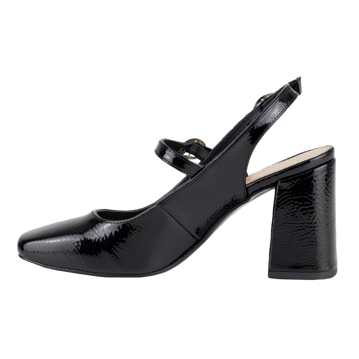 Zapato De Tacon Para Dama Lady Paulina 37402 Negro LP37402 - 220 - CHN - Roma Zapaterías