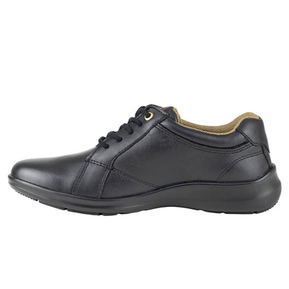 Zapato Derby Para Dama Verde tabaco 7296 Negro VT7296 - 220 - NGR - Roma Zapaterías