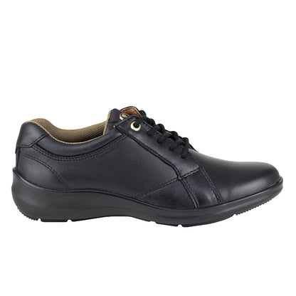Zapato Derby Para Dama Verde tabaco 7296 Negro VT7296 - 220 - NGR - Roma Zapaterías