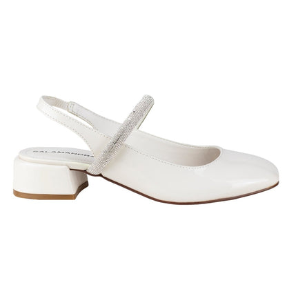 Zapato Destalonado Para Dama Salamandra 284 - 3975C Charol Hielo 2843975C - 225 - CHH - Roma Zapaterías