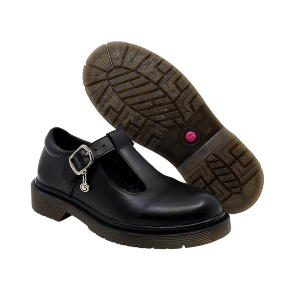 ZAPATO ESCOLAR NIÑA MARTIN 00 NEGRO 7500424009601 - Roma Zapaterías