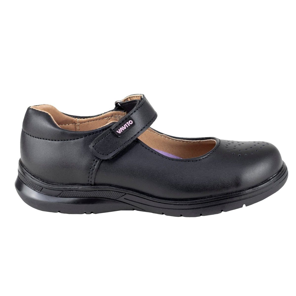 Zapato Escolar Niña Vavito 754006 Negro 22 - 26 VT754006 - 220 - NNP - Roma Zapaterías