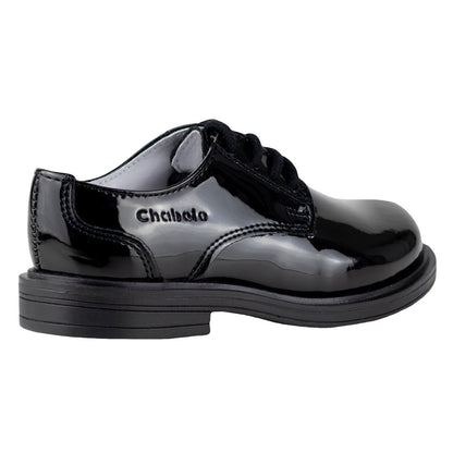 Zapato Escolar Niño C299 - A Negro Charol 22 - 26 299A - 220 - NGR - Roma Zapaterías