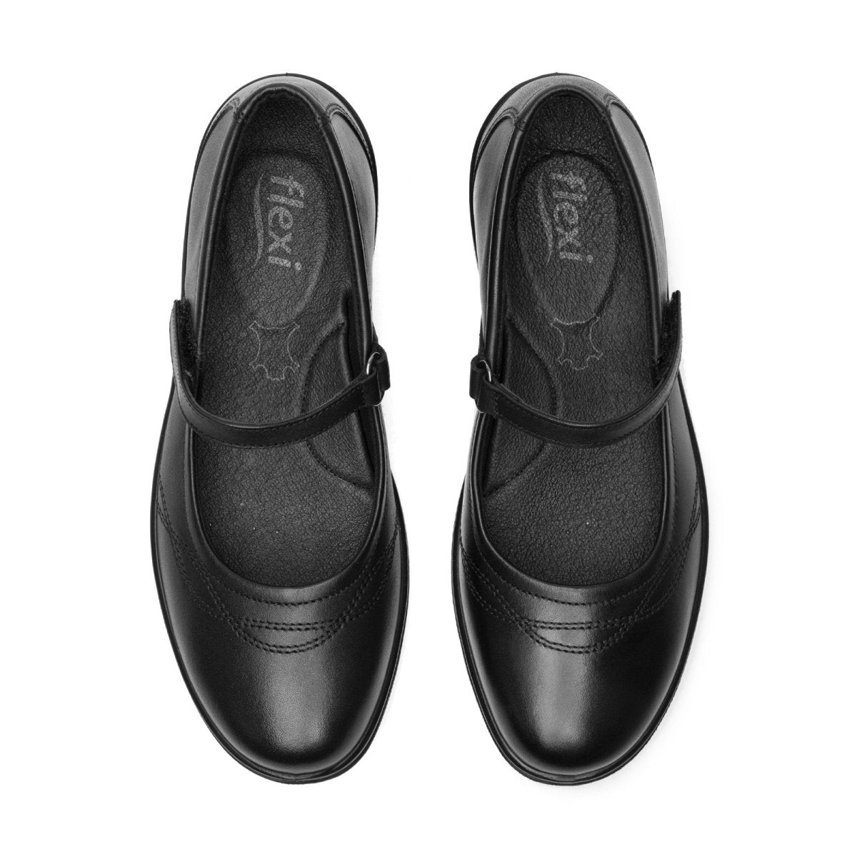 Zapato Escolar Para Niña Flexi 35323 Negro FX35323 - 220 - NGR - Roma Zapaterías