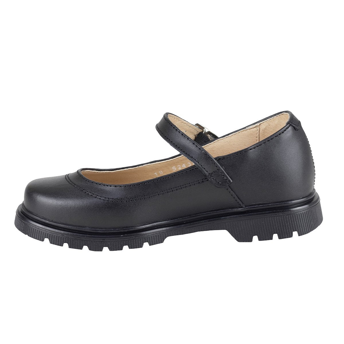 Zapato Escolar Para Niña Yuyin 24380 Negro YN24380 - 180 - NNG - Roma Zapaterías