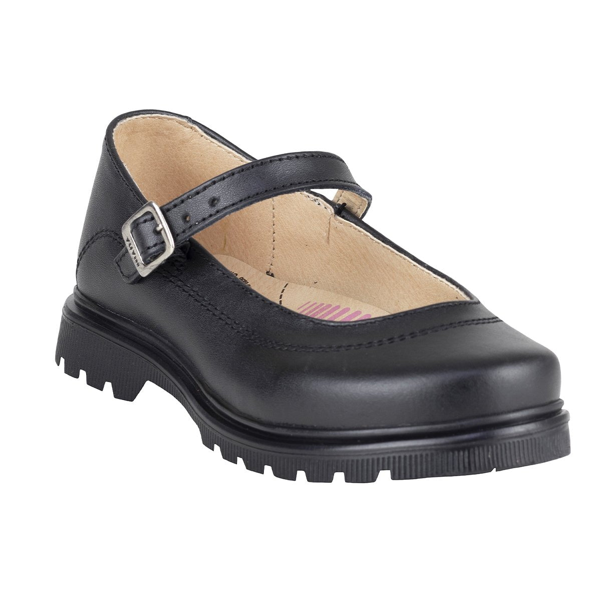 Zapato Escolar Para Niña Yuyin 24380 Negro YN24380 - 180 - NNG - Roma Zapaterías