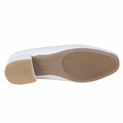 Zapato Flat De Tacón Para Dama Valdano 800 Blanco VC800 - 220 - SLB - Roma Zapaterías