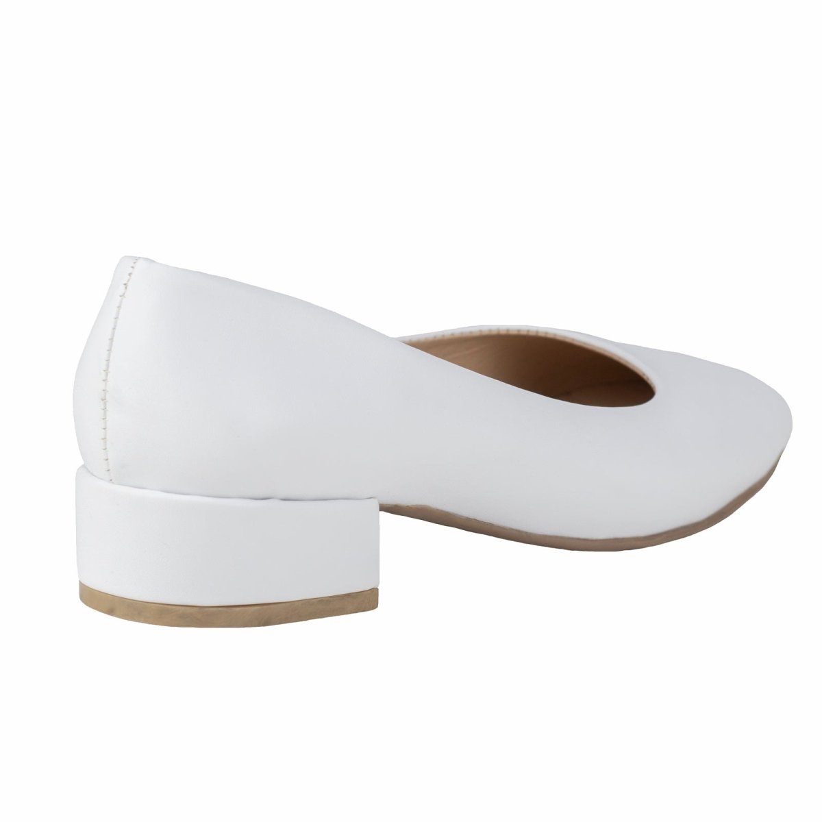 Zapato Flat De Tacón Para Dama Valdano 800 Blanco VC800 - 220 - SLB - Roma Zapaterías