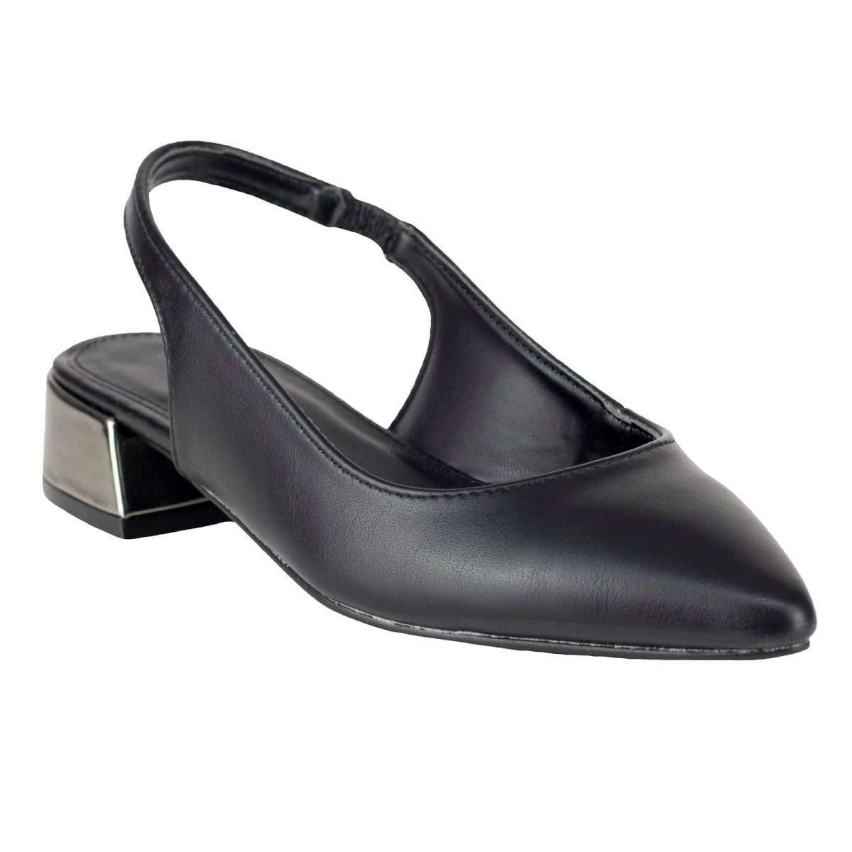 Zapato Flat Para Dama Lady Paulina 35601 Negro LP35601 - 220 - JNG - Roma Zapaterías