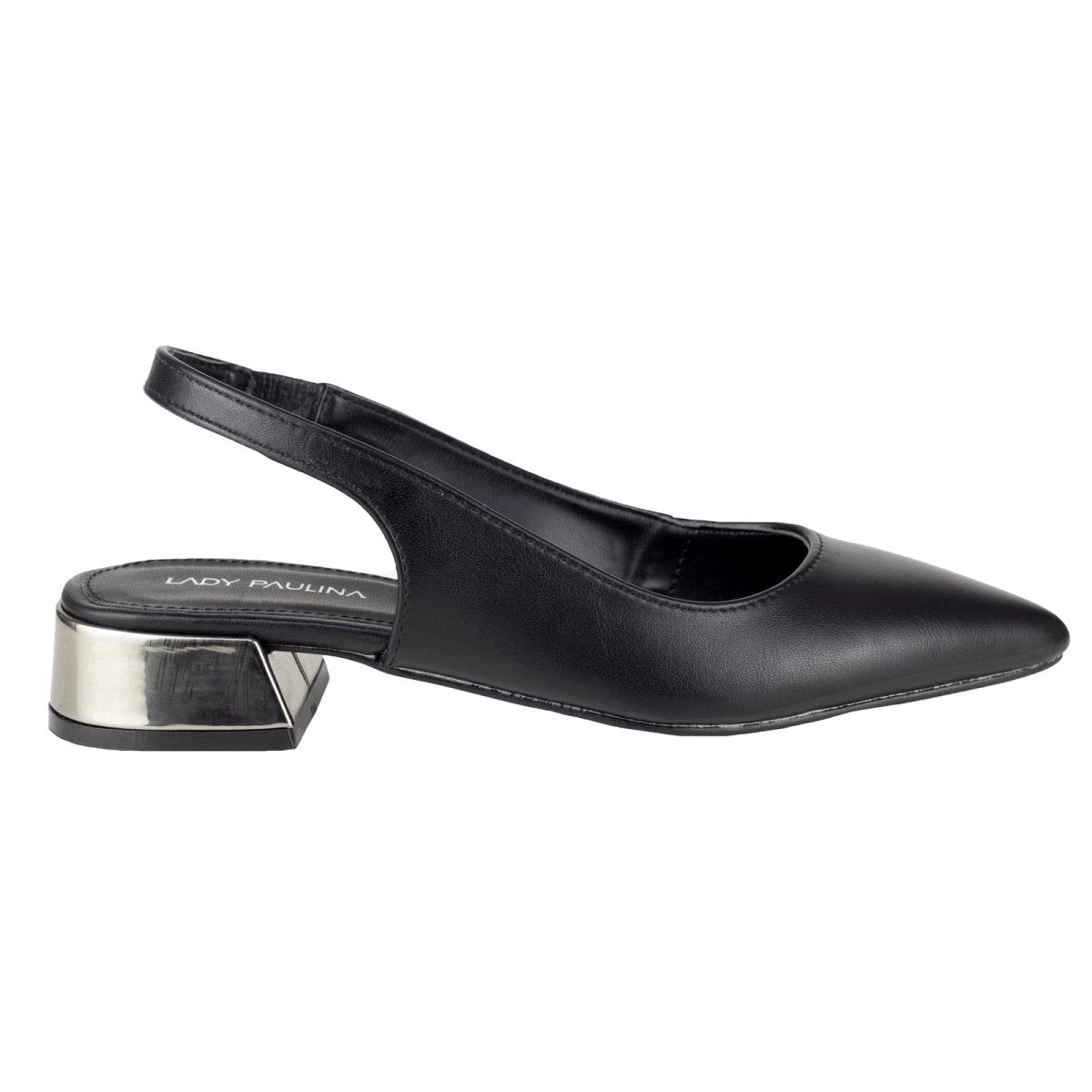 Zapato Flat Para Dama Lady Paulina 35601 Negro LP35601 - 220 - JNG - Roma Zapaterías