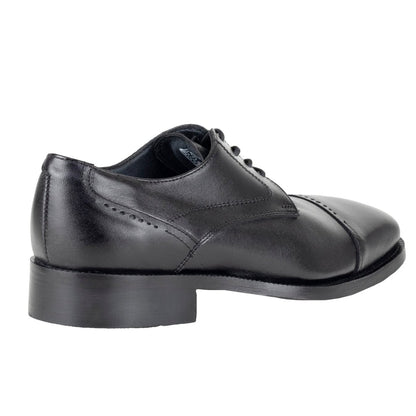 Zapato Formal Oxford Suela de Cuero Caballero Bond 10116 Negro BD10116 - 250 - NGR - Roma Zapaterías