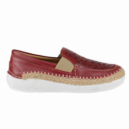 Zapato Judy Mocasín Dama Lobo Solo 5071 Rojo LS5071 - 220 - NRJ - Roma Zapaterías