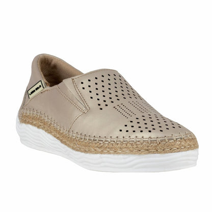 Zapato Mocasín Judy Dama Lobo Solo 5079 Platino LS5079 - 220 - AGP - Roma Zapaterías