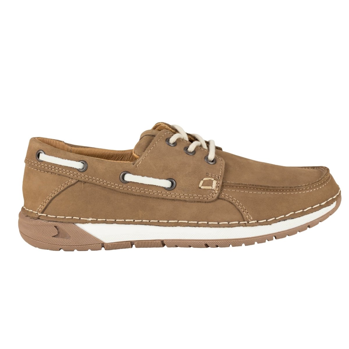 Zapato Nautico Lobo Solo Para Hombre 8438 Grey LS8438 - 250 - NBG - Roma Zapaterías