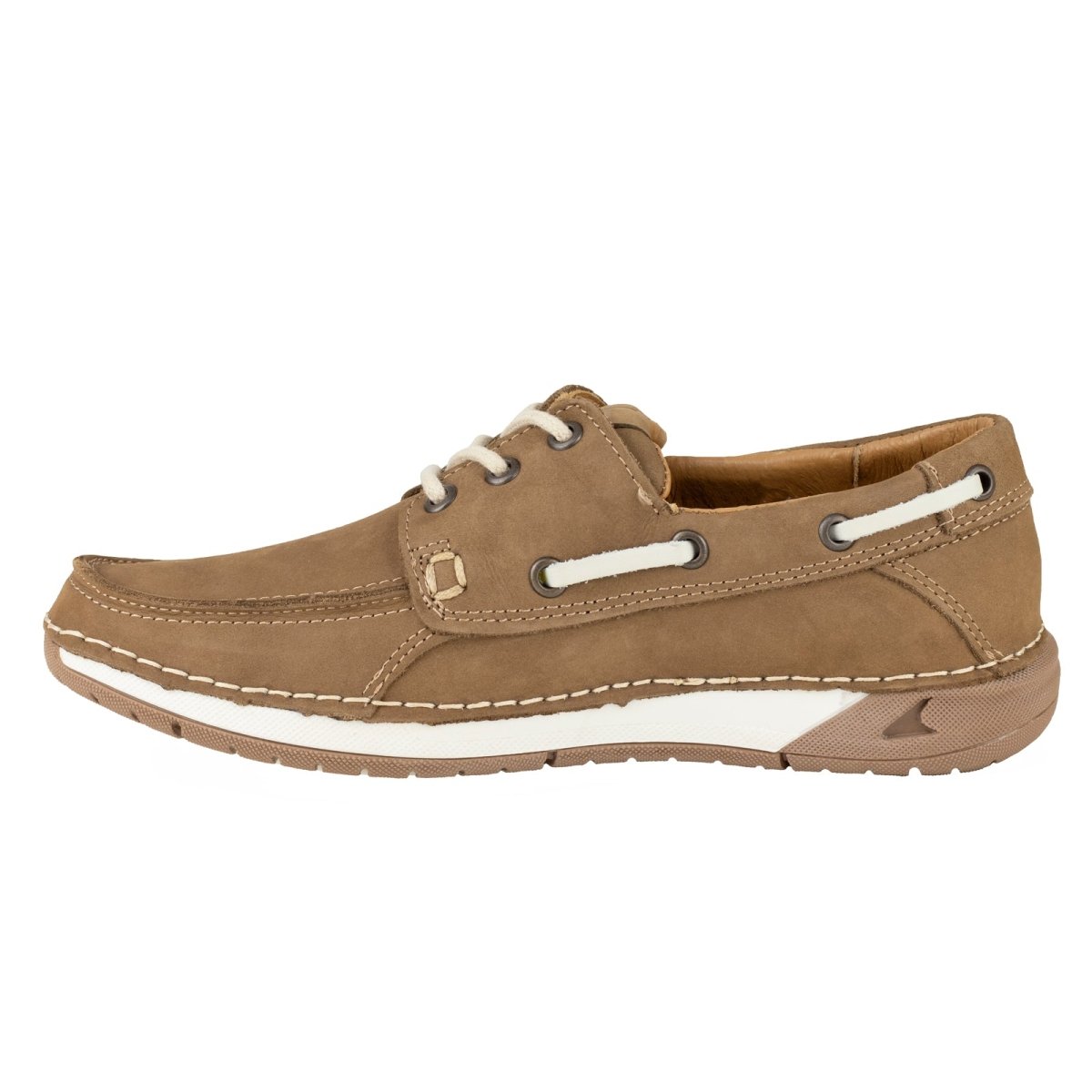 Zapato Nautico Lobo Solo Para Hombre 8438 Grey LS8438 - 250 - NBG - Roma Zapaterías