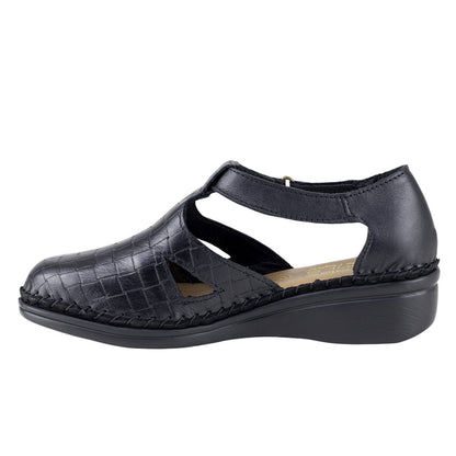 Zapato Para Dama Lobo Solo 4729 Negro LS4729 - 220 - ANG - Roma Zapaterías