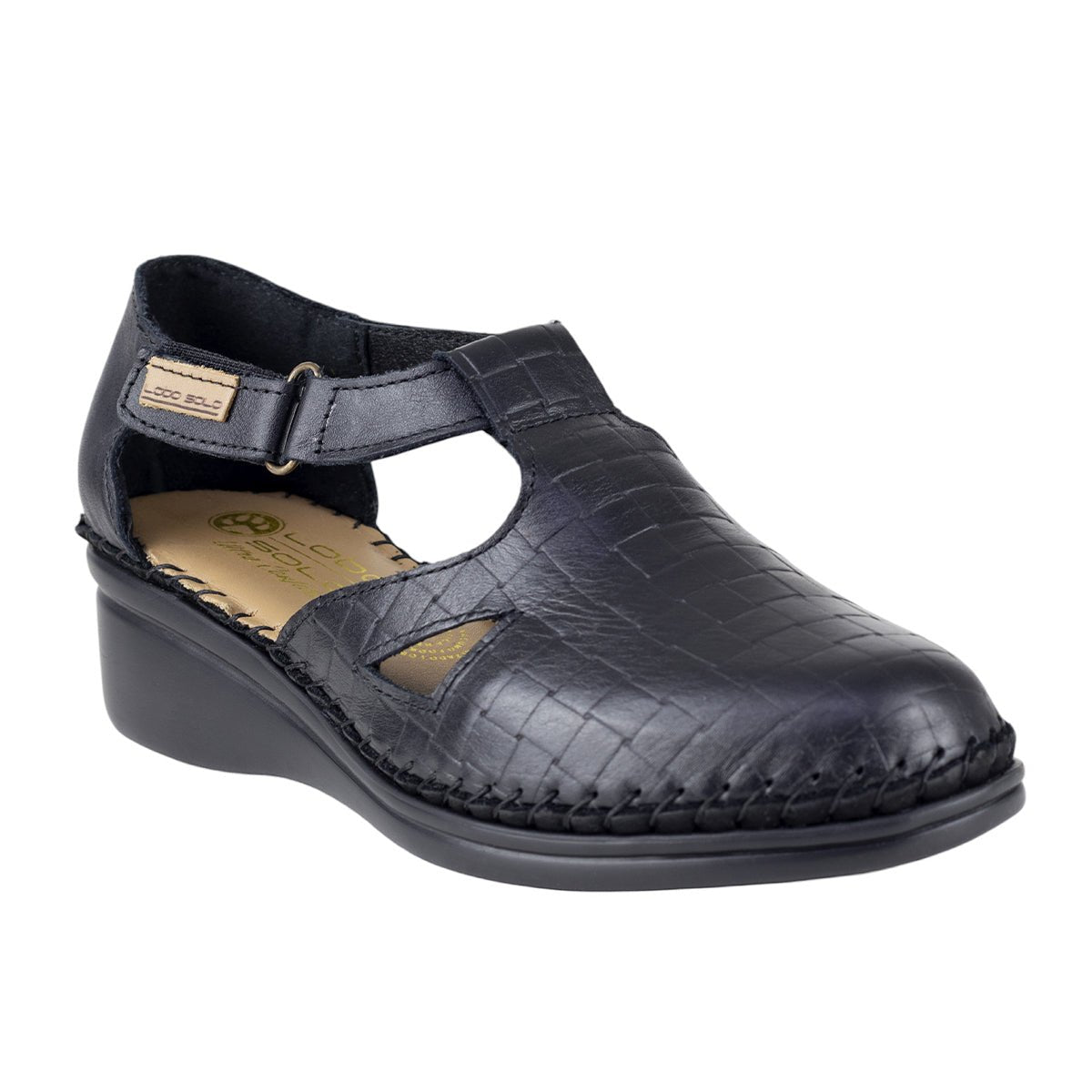 Zapato Para Dama Lobo Solo 4729 Negro LS4729 - 220 - ANG - Roma Zapaterías