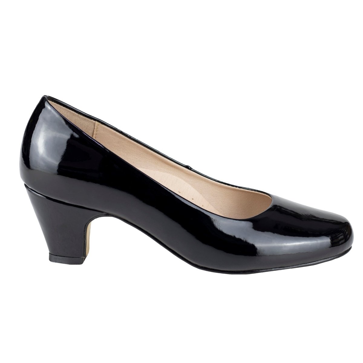 Zapato Para Dama Valdano 601 Charol Negro VC601 - 220 - CHN - Roma Zapaterías