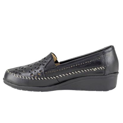 Zapato Slip Para Dama Capricho 6254 Negro CP6254 - 220 - VNG - Roma Zapaterías