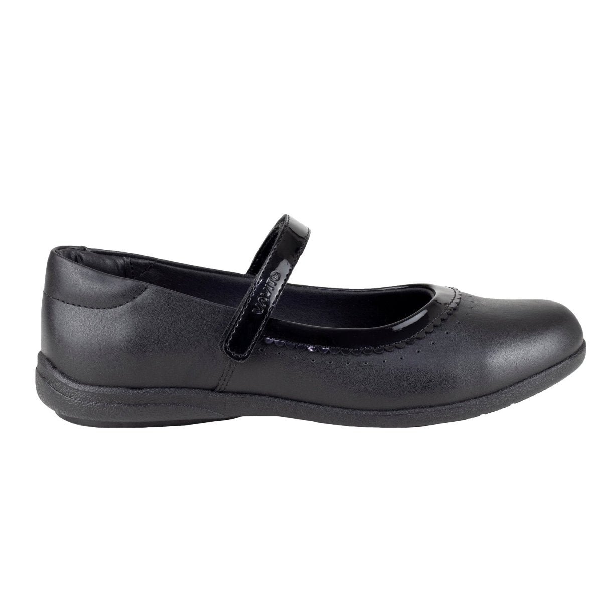 Zapatos Escolares Para Niña Vavito 710001 Negro VT710001 - 220 - NNP - Roma Zapaterías