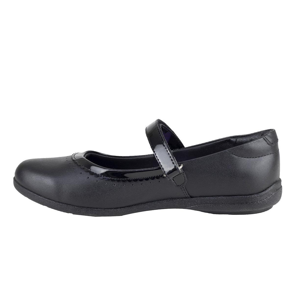 Zapatos Escolares Para Niña Vavito 710001 Negro VT710001 - 220 - NNP - Roma Zapaterías