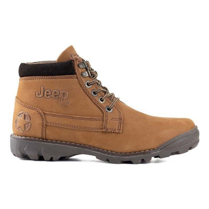 Botas Hiker Hombre Jeep 1950 Nobuck Bronce Originales