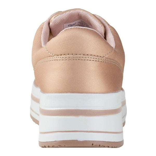 Tenis Flexi Mujer Urbanos Con Plataforma +4.5cm 101001 Rosa