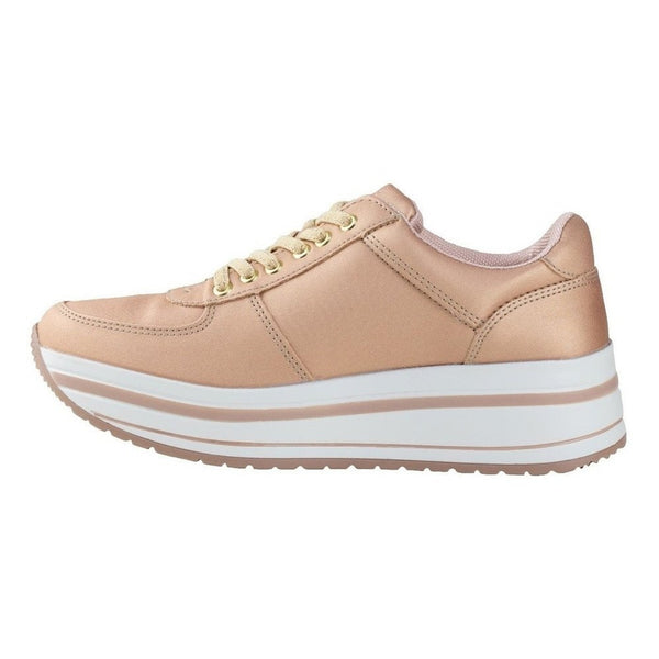 Tenis Flexi Mujer Urbanos Con Plataforma +4.5cm 101001 Rosa