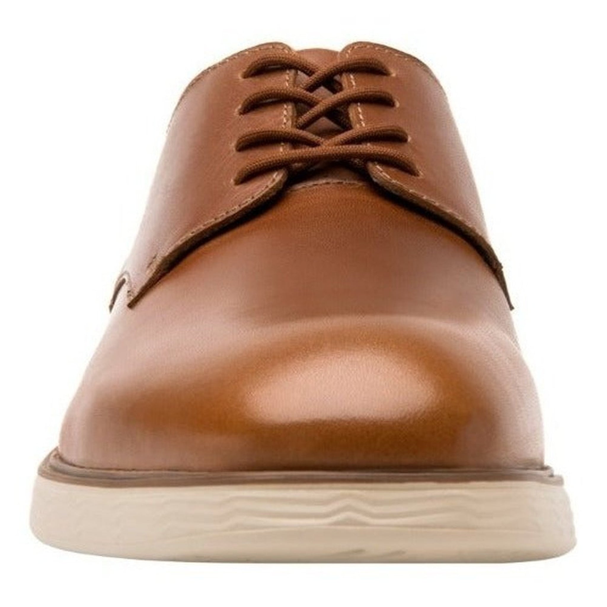 Zapato Hombre Tipo Derby Flexi Original 409401 Tan Ligero
