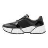 Tenis Con Plataforma Urbanos Flexi De Mujer 116403 Negro +5cm