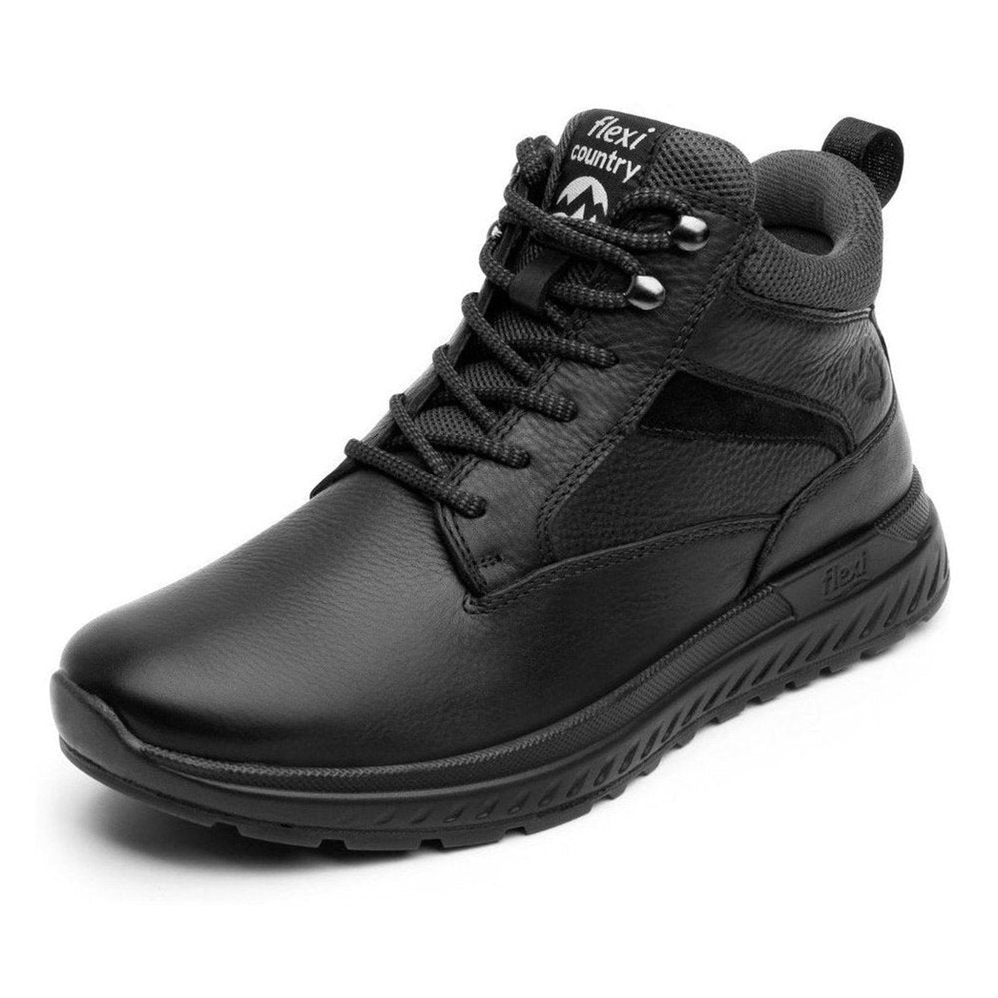 Botin Flexi Country Hombre 403009 Negro Estilo Outdoors