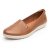 Zapato Slip On Flexi Mujer 101905 Tan Comodo Walking Soft