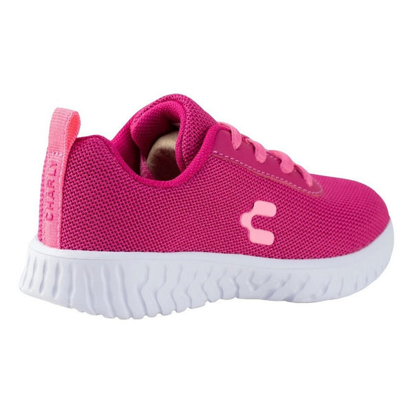 Tenis Running Niñas Charly Kids 1098317 Fiusha Rosa Confort