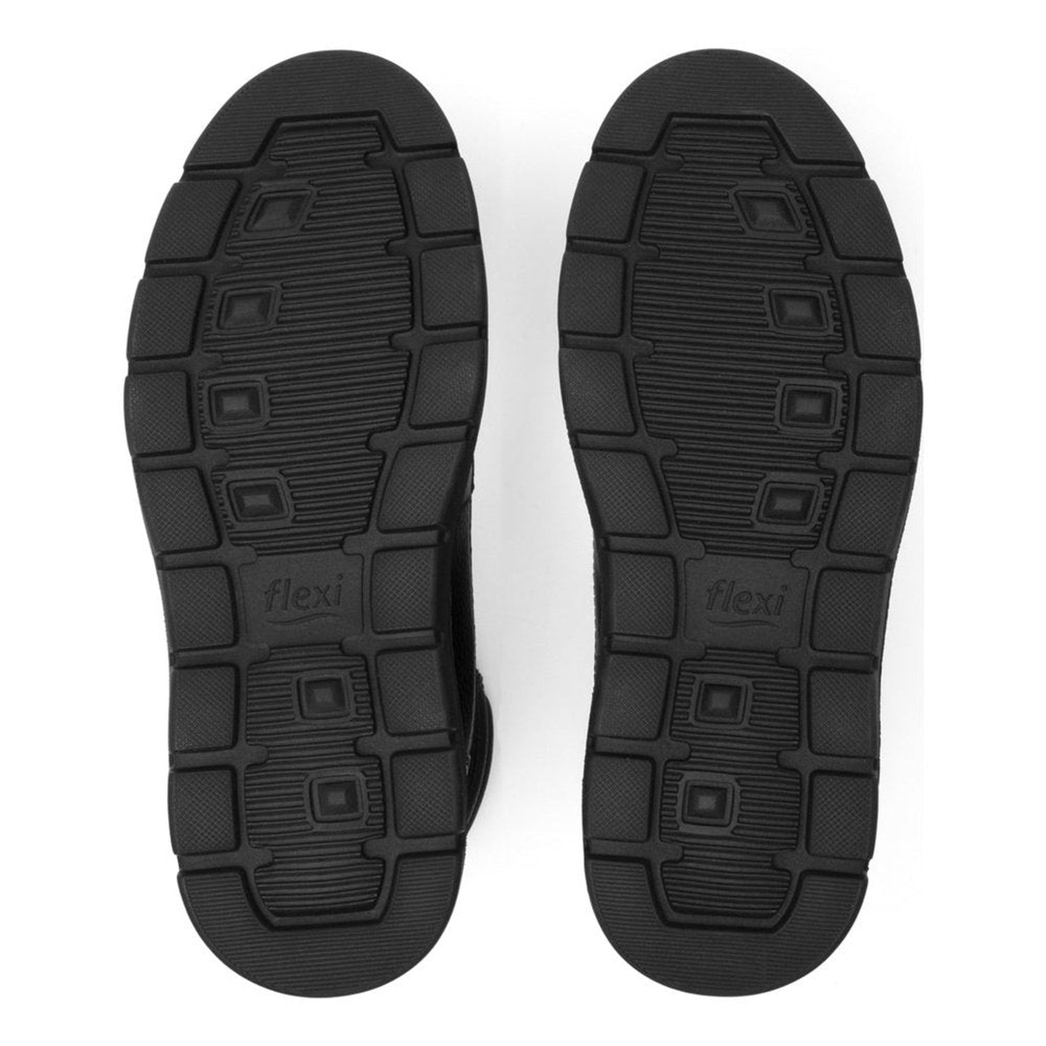 Botines Outdoors Flexi Para Hombre 416101 Negro Piel Granead