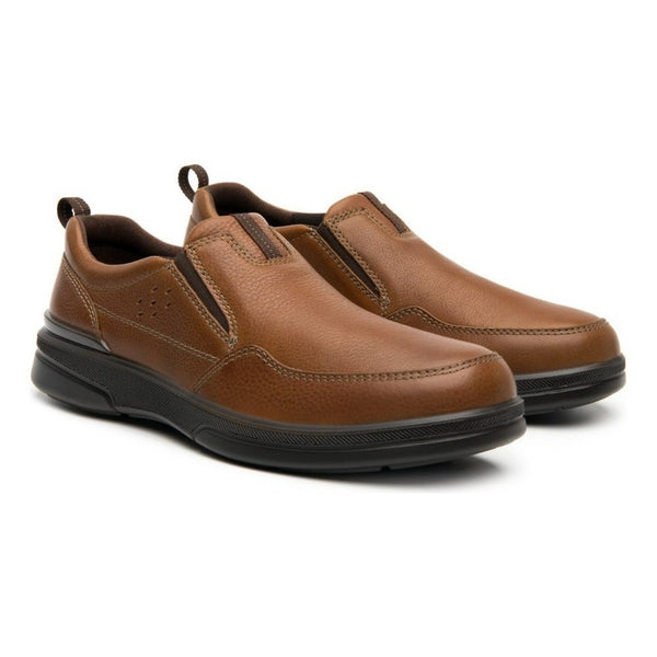 Mocasines Flexi Urbanos Slip On Hombre 410606 Tan Clasicos