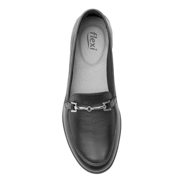 Zapato Clásicos Mujer Cómodo Flexi 101908 Negro Walking Soft