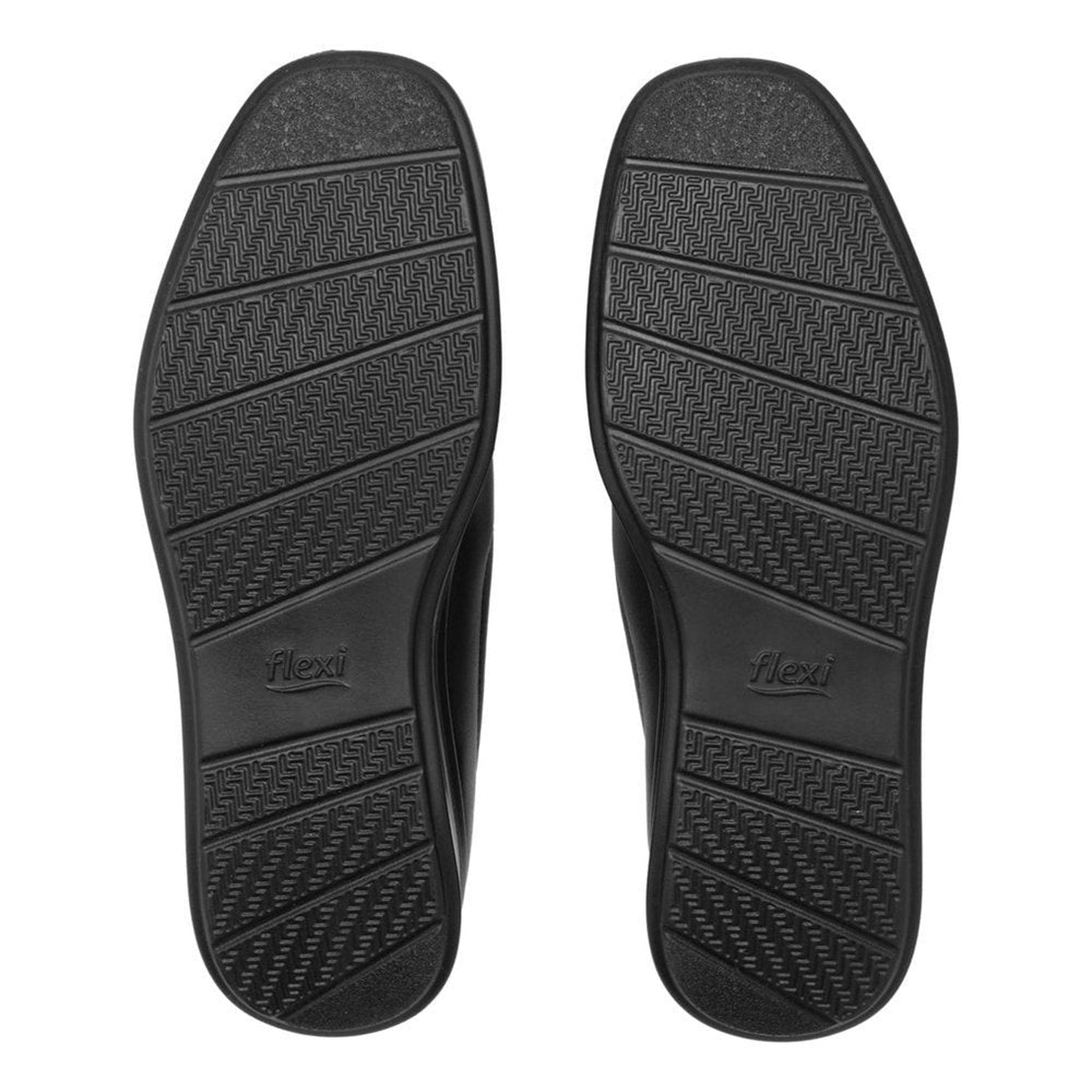 Mocasin Flexi De Mujer Clasico Negro 124502 Hebilla Confort