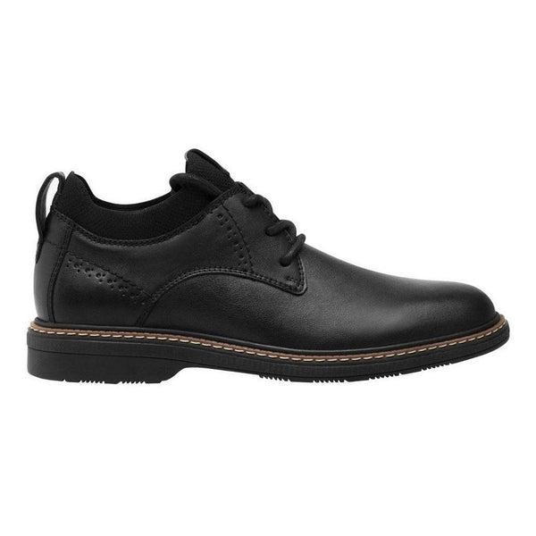 Zapato Derby Semi Vestir Flexi Hombre 412801 Negro Stretch