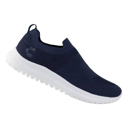 Tenis Charly Hombre De Calcetin Relax 1086364 Marino Blanco~
